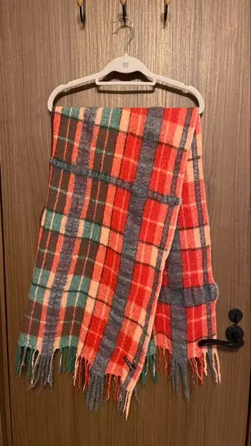 FRAPBOIS 체크 무늬 머플러