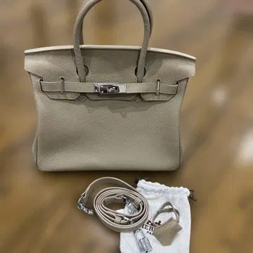 새상품! 핸드백! 베이지! 30