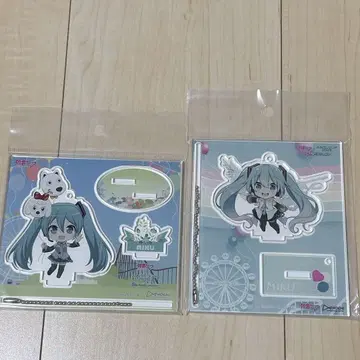 하츠네 미쿠 요미우리랜드 아크릴 스탠드 키링