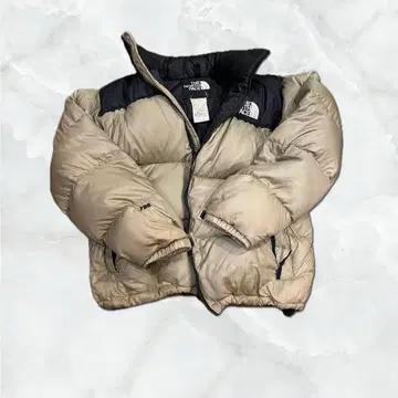 더 노스페이스 다운 자켓 베이지
