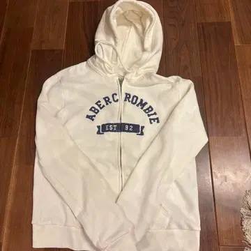Abercrombie & Fitch 화이트 후드티 M