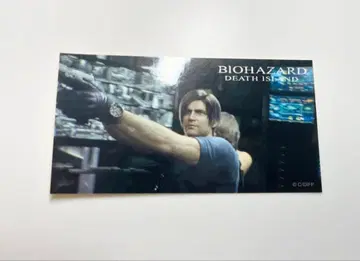 바이오하자드: 데스 아일랜드 스티커 컬렉션 레온 질