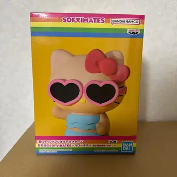 [미개봉 새상품] 헬로키티 소프트 비닐 summer 피규어 A컬러