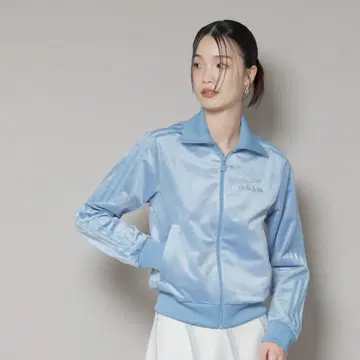 아디다스/벨벳 트랙 재킷 애쉬 블루