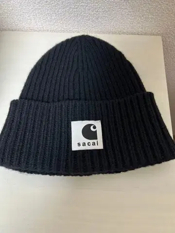sacai x 칼하트 니트 모자