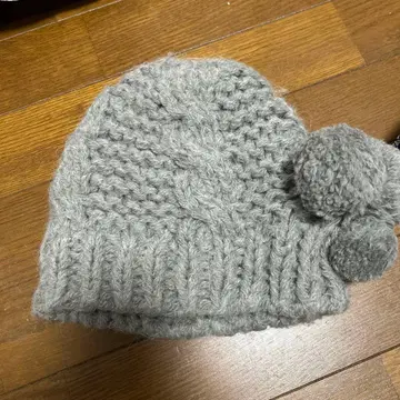 TSUMORI CHISATO 그레이 니트 비니