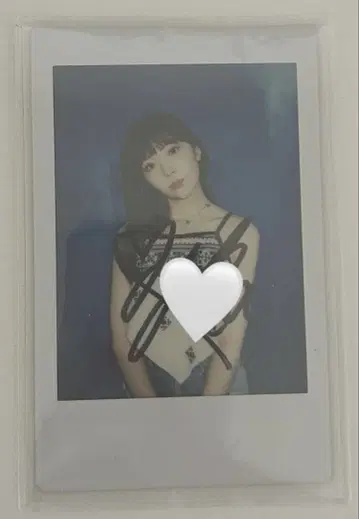 NiziU 마유카 친필 사인