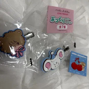 miko illustrations LOVE FRIENDS 핀 배지 세트
