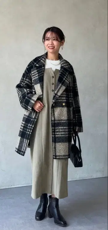 Chez toi 부클레 퍼 테일러 코트