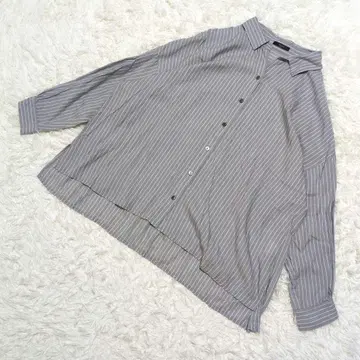 [ 피사노 ] PISANO 큐프라 스트라이프 스키퍼 셔츠 F 빅