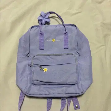 로코네일 백팩 보라색 스쿨백