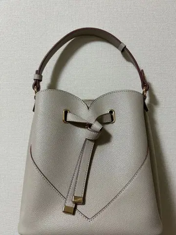 VIS 하트컷 백 베이지 계열