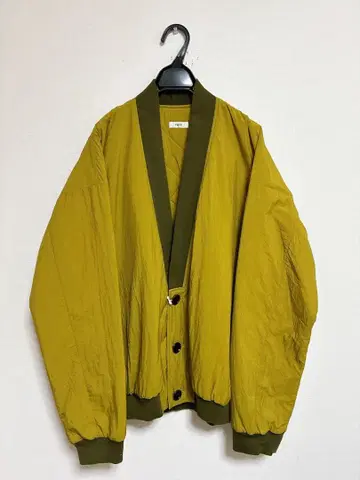 새상품 PaDD 패드 퀼팅 블루종 가디건 다운 MA-1 자켓