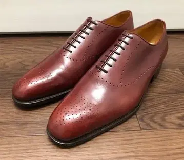 J.M.WESTON 제이엠웨스턴 #582 7D 버건디 가죽 신발