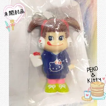 미개봉 페코 & 헬로키티 피규어 인형 참 후지야 / 도쿄역 한정판