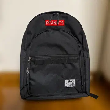 PEANUTS 스누피 백팩 블랙