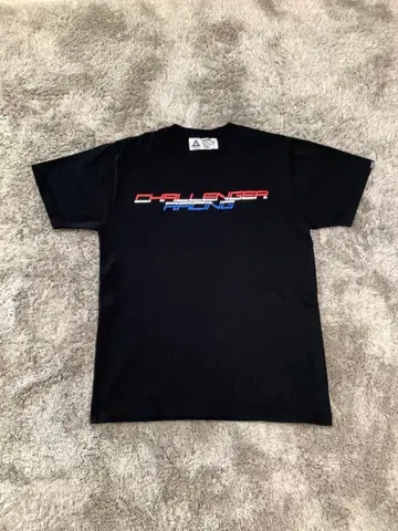 CHALLENGER RACING 블랙 T셔츠