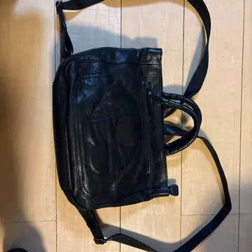 IBIZA 가죽 숄더백 블랙