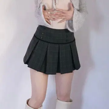 andmary Miu 플리츠 스커트 S 사이즈