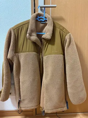 플리스 자켓 베이지