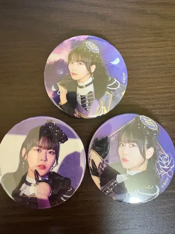 뱅드림! Roselia 미나토 유키나 아티스트 트레이딩 캔뱃지 3개