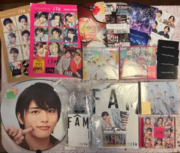 timelesz 응원봉 시노즈카 다이키 부채 잡지 7권 기타 세트