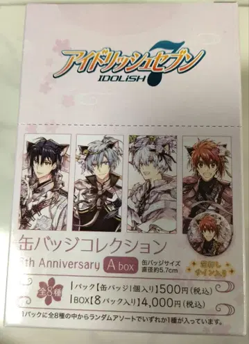 아이나나 6th Anniversary 캔뱃지 컬렉션 BOX