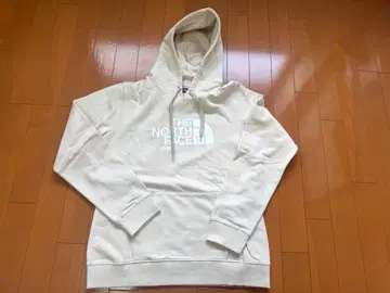 THE NORTH FACE 후드 부착 후드티 크림색
