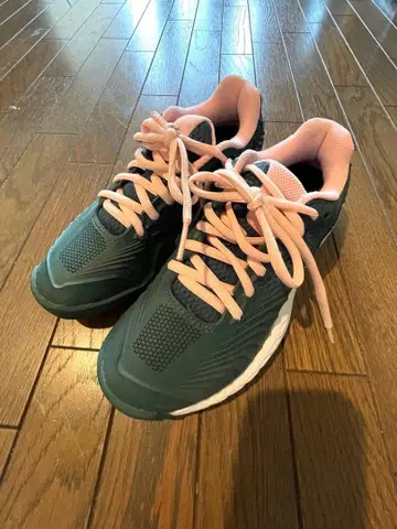 YONEX 테니스화 여성용 그린/핑크