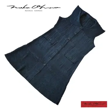 noko ohno 블랙 플리츠 튜닉 새상품급 노코 오노