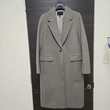 [ 새상품급 ] ICB 카키 그레이 롱 체스터 코트 일본 사이즈 9