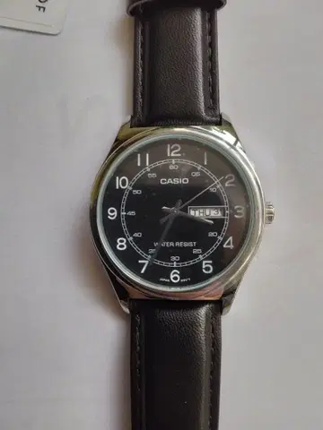 CASIO 아날로그 손목시계 블랙