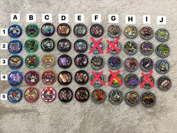 요괴워치 요괴 메달 세트 판매 낱개 판매