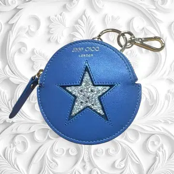 지미 추 파란 별 모양 코인 케이스