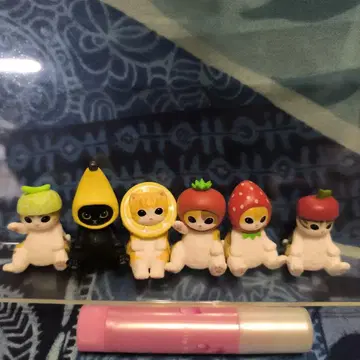 모프 샌드 후르츠 캐릭터 캡슐 토이 6개 세트