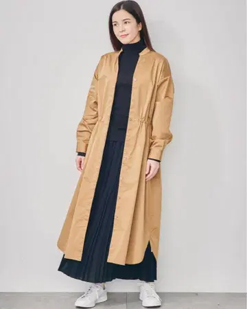 미사용 새상품 soeju 소쥬 리몬타 코트 원피스 카멜 S