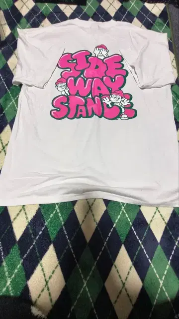 SIDEWAY STAND T셔츠 화이트