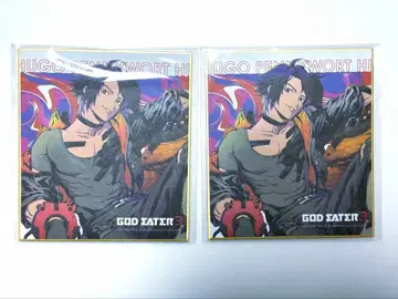GOD EATER (갓 이터) 코토부키야 복권 유고 색지 2점 세트
