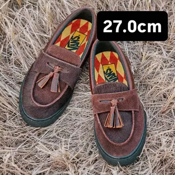 반스 로퍼 이어 오브 더 호스/브라운 27cm