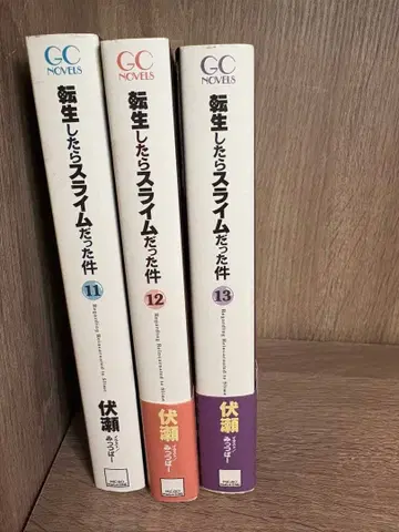 전생했더니 슬라임이었던 건에 대하여 11-13권 소설 라노벨