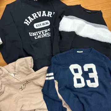 Xgirl 후드티 4장 세트 판매