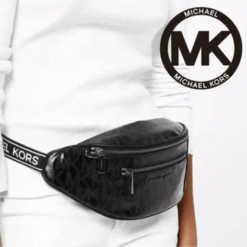 MICHEAL KORS *COOPER 벨트백 힙색 Black*