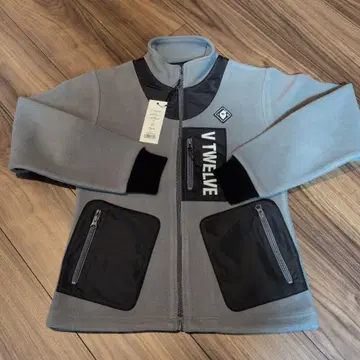 VT TWELVE 그레이 플리스 자켓 S 여성용