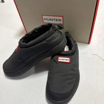 HUNTER 블랙 슬립온