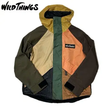 와일드 띵스 클레이지 패턴 나일론 자켓 XS
