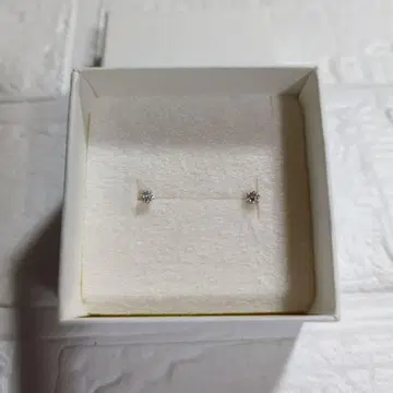 Bloom 플라티나 다이아몬드 귀걸이 0.10ct