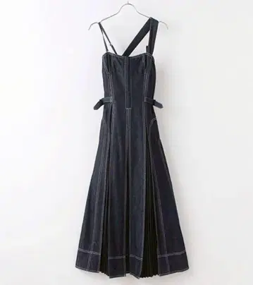 CASA FLINE 다크 데님 맥시 원피스