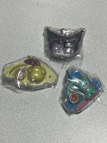 산리오 캐릭터즈 패키지 참 3개