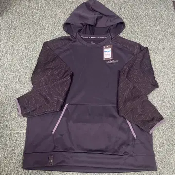 언더아머 블랙 후드티 XL