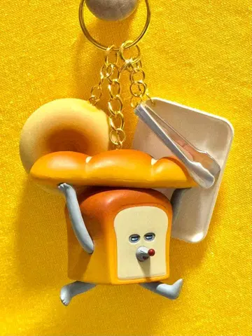 빵 도둑 럭키 아이템 키링 참 포함